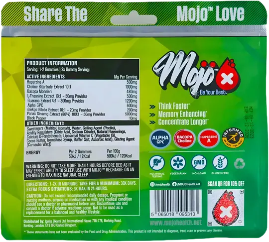 MOJO™ KICKSTART 软糖