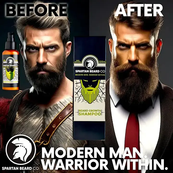 𝗦𝗣𝗔𝗥𝗧𝗔𝗡 𝗕𝗘𝗔𝗥𝗗™ Shampoo